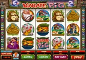 Игровой автомат Karate Pig Игровой автомат Karate Pig