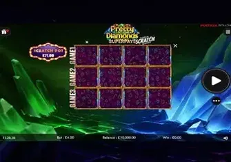 Игровой автомат Pretty Diamonds Scratch Игровой автомат Pretty Diamonds Scratch