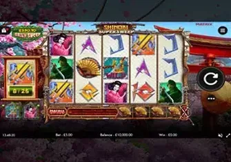 Игровой автомат Shinobi Supersweep Игровой автомат Shinobi Supersweep