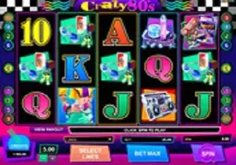 Игровой автомат Crazy 80s Игровой автомат Crazy 80s