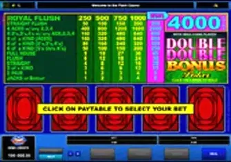 Игровой автомат Double Double Bonus Poker Игровой автомат Double Double Bonus Poker