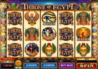 Игровой автомат Throne Of Egypt Игровой автомат Throne Of Egypt