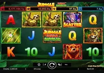 Игровой автомат Jungle Mega Moolah Игровой автомат Jungle Mega Moolah
