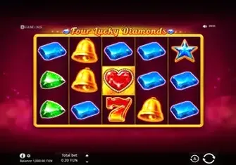 Игровой автомат Four Lucky Diamonds Игровой автомат Four Lucky Diamonds
