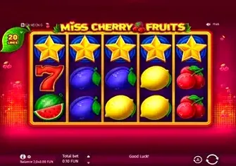 Игровой автомат Miss Cherry Fruits Игровой автомат Miss Cherry Fruits