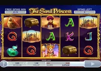Игровой автомат The Sand Princess Игровой автомат The Sand Princess
