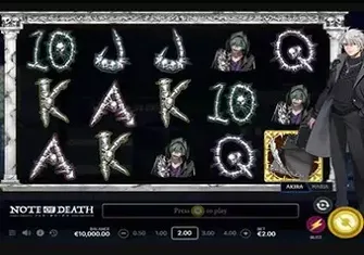 Игровой автомат Note of Death Игровой автомат Note of Death