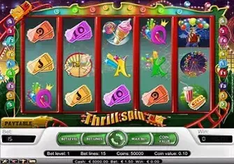 Игровой автомат Thrill Spin Игровой автомат Thrill Spin