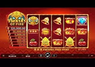 Игровой автомат 9 Masks of Fire Игровой автомат 9 Masks of Fire
