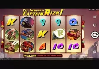 Игровой автомат The Immortal Captain Rizk Игровой автомат The Immortal Captain Rizk