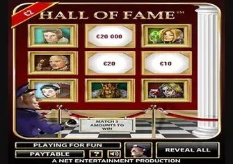 Игровой автомат Hall of Fame Игровой автомат Hall of Fame