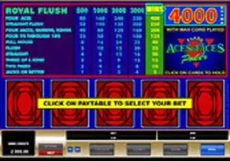 Игровой автомат Aces and Faces Игровой автомат Aces and Faces