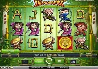 Игровой автомат Thunderfist Игровой автомат Thunderfist