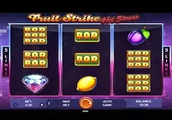 Игровой автомат Fruit Strike: Hot Staxxx Игровой автомат Fruit Strike: Hot Staxxx