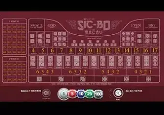 Игровой автомат Sic Bo Macau Игровой автомат Sic Bo Macau