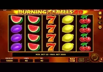 Игровой автомат Burning Bells 40 Игровой автомат Burning Bells 40