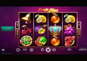 Игровой автомат Fruit Blaze Игровой автомат Fruit Blaze